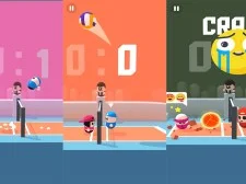 Distracția de volei de desene animate